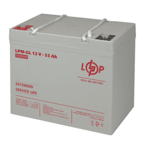 Акумулятор гелевий LPM-GL 12V - 55 Ah