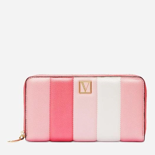 Гаманець Victoria's Secret Signature Stripe Zip Wallet
