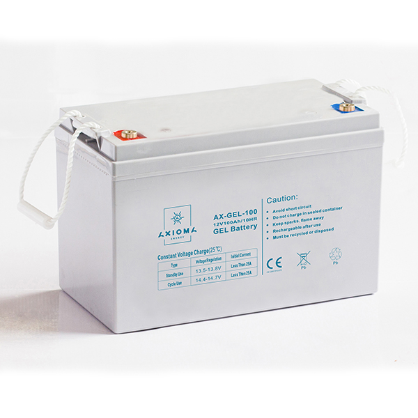 Акумулятор гелевий 100 Ач 12 В, модель - AX-GEL-100, AXIOMA energy