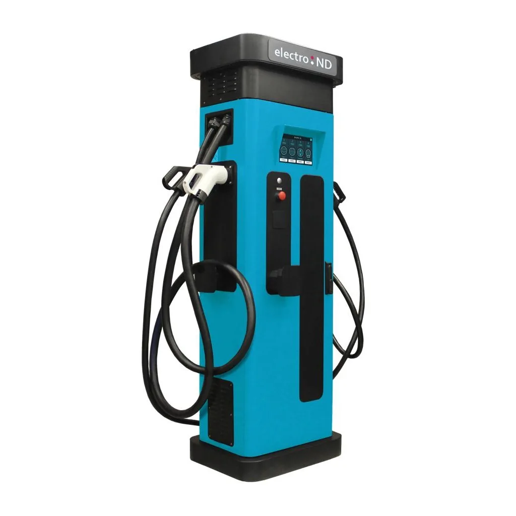 Універсальна надшвидка зарядна станція для електромобілів ND EVC UN160 (CCS+GBT+CHADEMO)