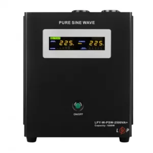 ДБЖ з правильною синусоїдою 24V LPY-W-PSW-1500VA+(1050Вт)10A/15A