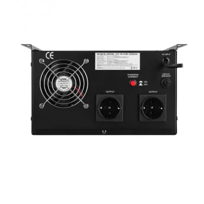 ДБЖ з правильною синусоїдою 24V LPY-W-PSW-1500VA+(1050Вт)10A/15A - Зображення 4