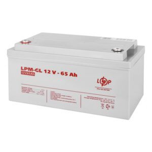 Акумулятор гелевий LPM-GL 12 V - 65 Ah