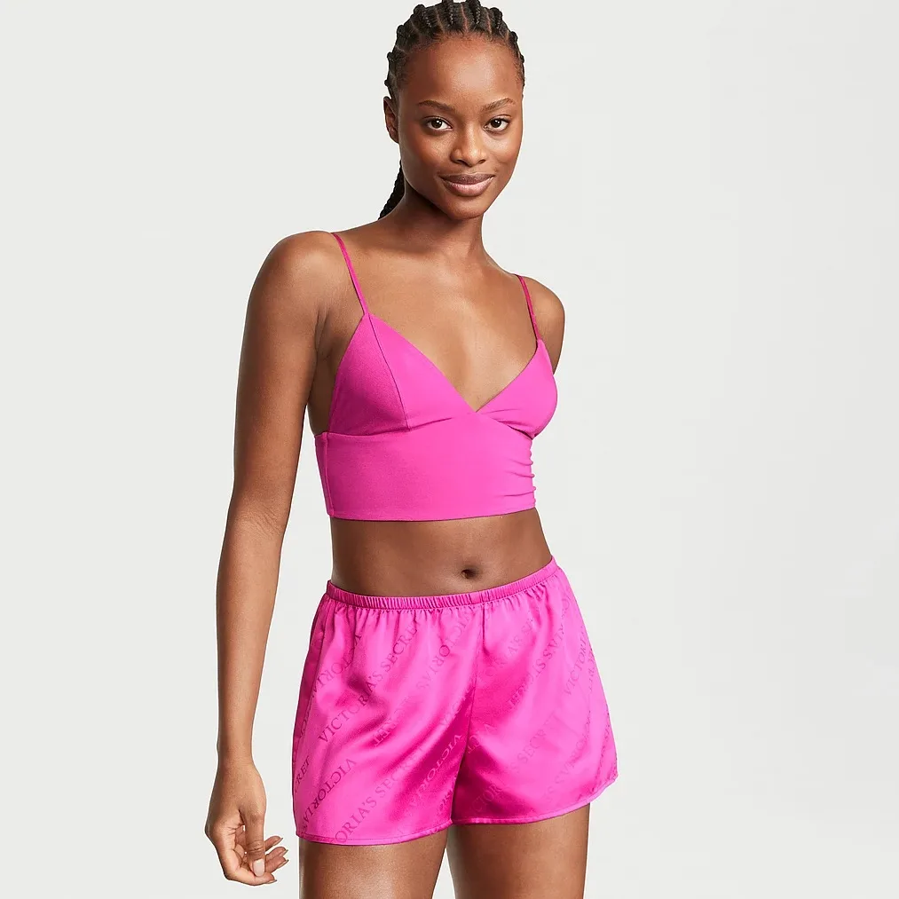 Піжама топ з шортами рожева, Victoria's Secret