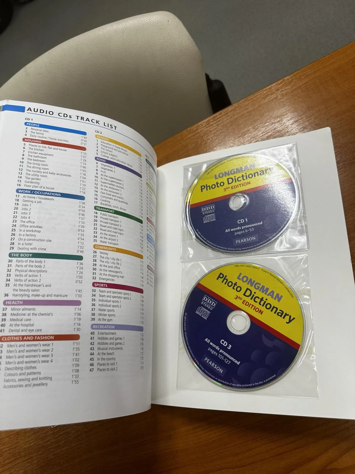 Словник англійської мови Longman photo dictionary 3ed + cd paperback - Зображення 3