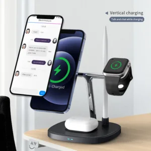 Бездротовий зарядний пристрій Choetech 4-in-1 Magnetic Wireless Charger