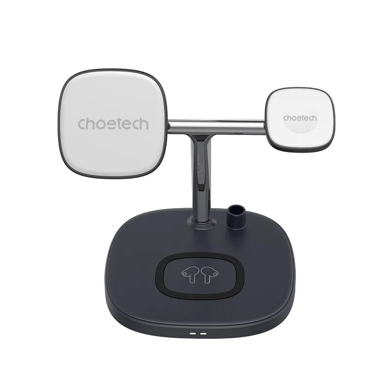 Бездротовий зарядний пристрій Choetech 4-in-1 Magnetic Wireless Charger - Зображення 6