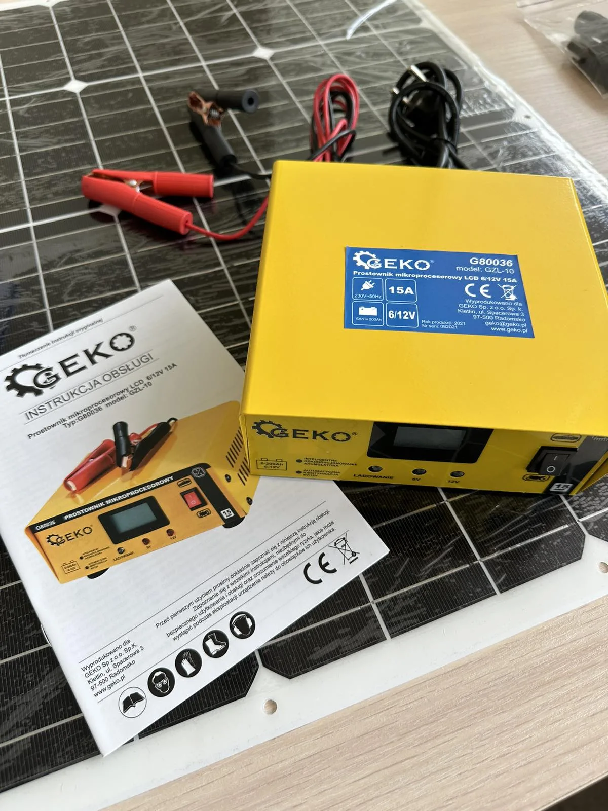 Зарядний пристрій GEKO G80036 - Зображення 2