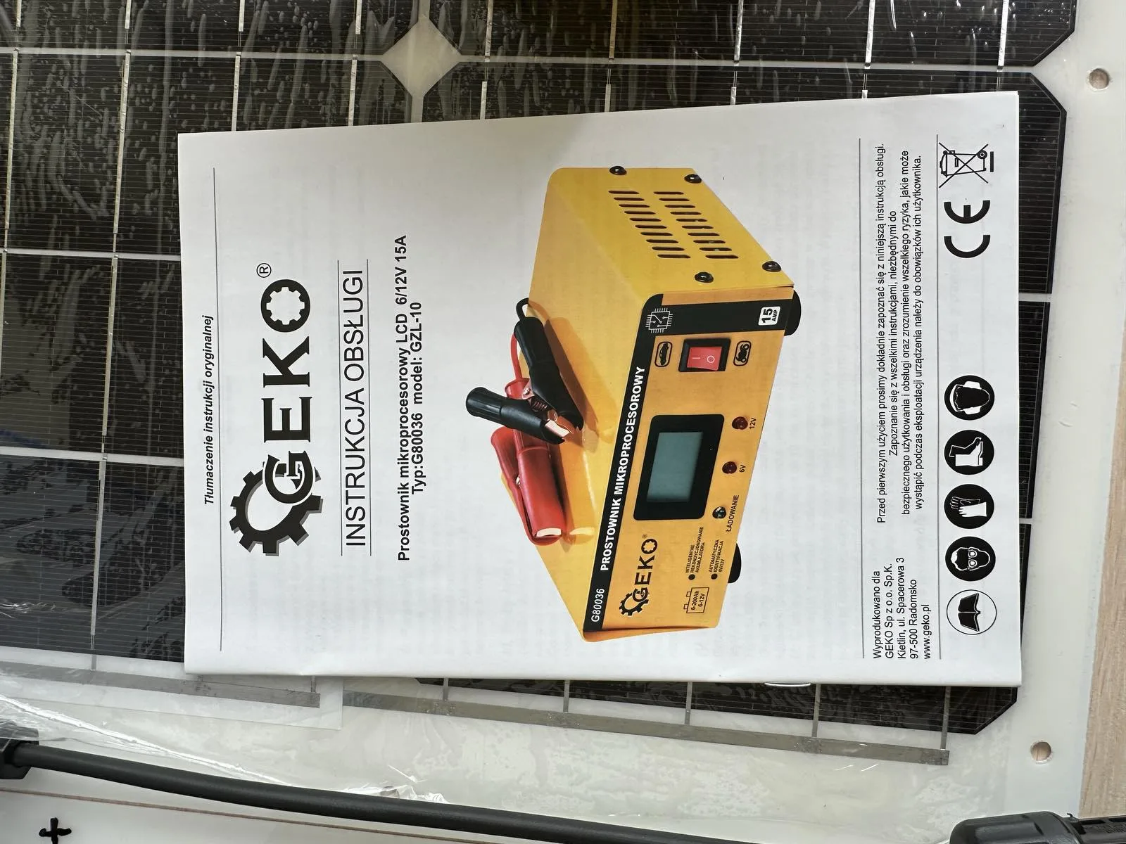 Зарядний пристрій GEKO G80036 - Зображення 8