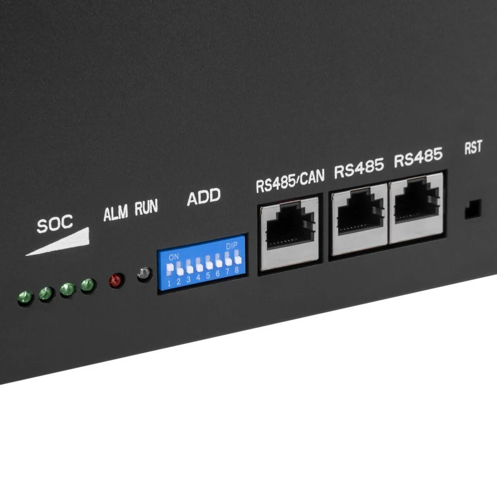 Акумулятор LP 100 Ah LiFePO4 48V (51,2V) - (5120Wh) (Smart BMS 100A) с LCD RM - Зображення 4