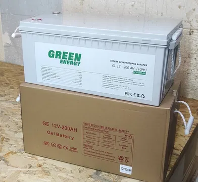 Акумулятор гелевий Green Energy 12V-100Ah для ДБЖ - Зображення 2