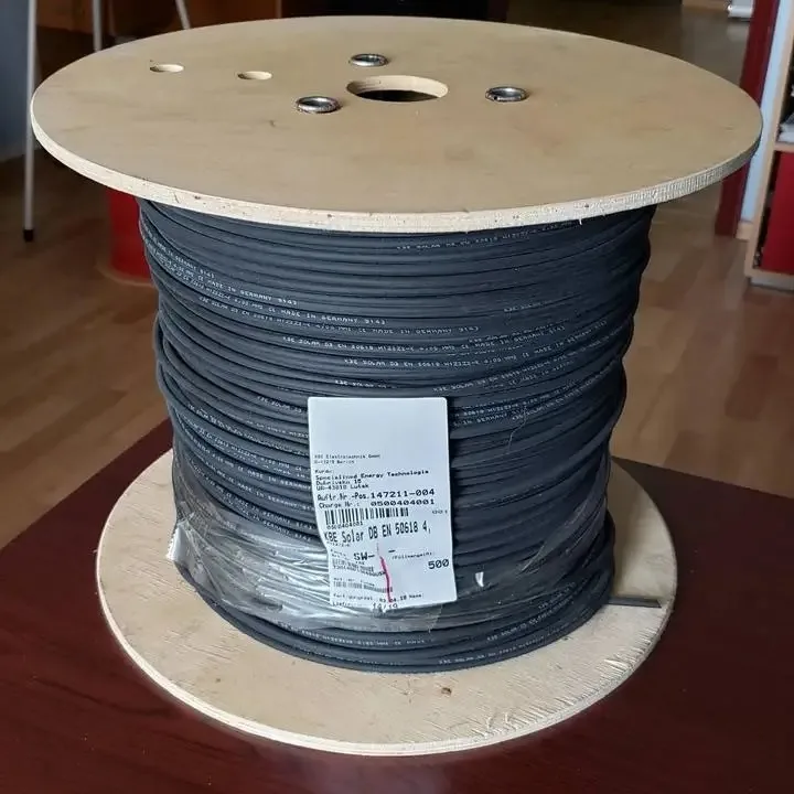 Кабель сонячний KBE Solar DB+ 6 мм EN 50618 H1Z2Z2-K, чорний