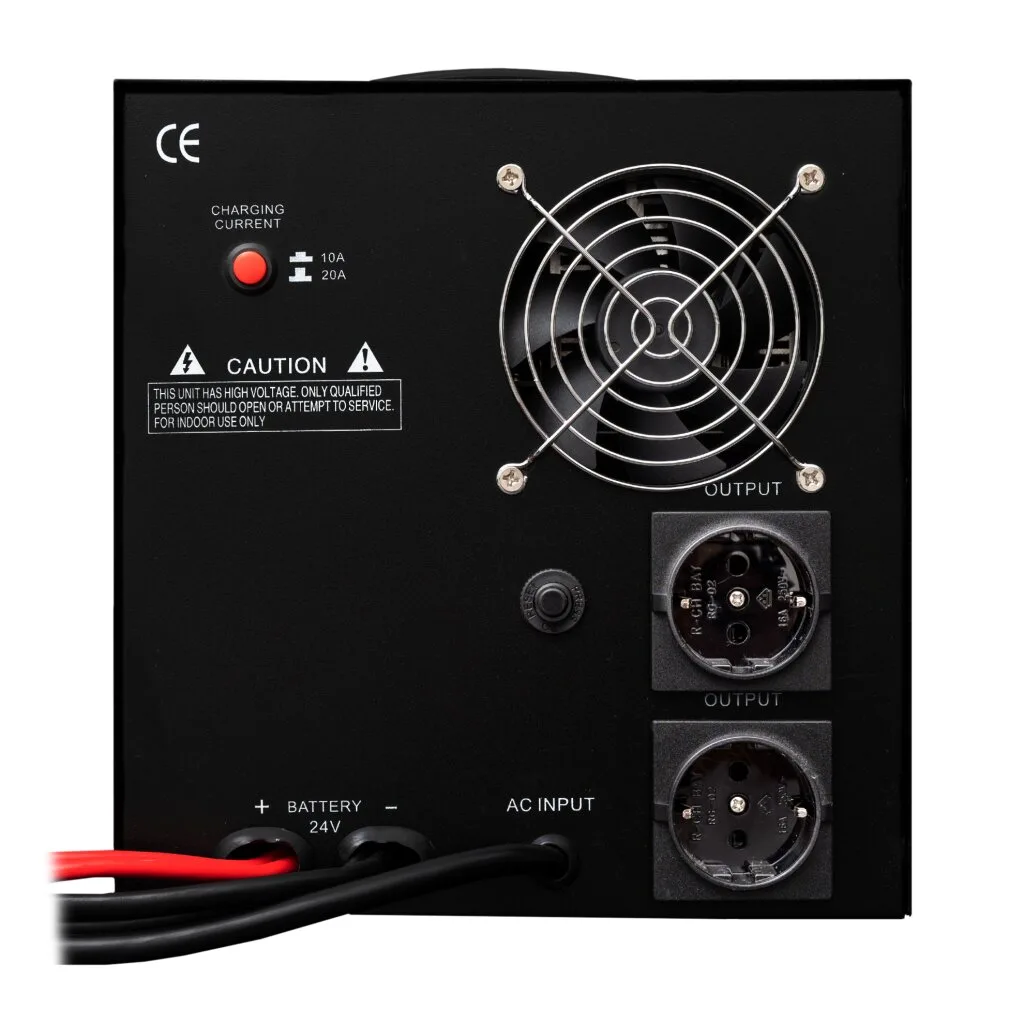 ДБЖ LogicPower LPY-PSW-2000VA+ (1400Вт) 10A/20A з правильною синусоїдою 24V - Зображення 2