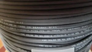 Кабель сонячний KBE Solar DB+ 6 мм EN 50618 H1Z2Z2-K, чорний