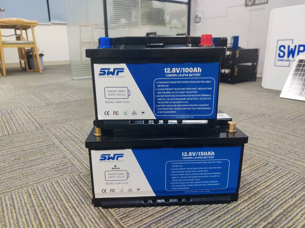 Акумулятор SWP LiFePO4 12.8V/100Ah, Trinix - Зображення 3