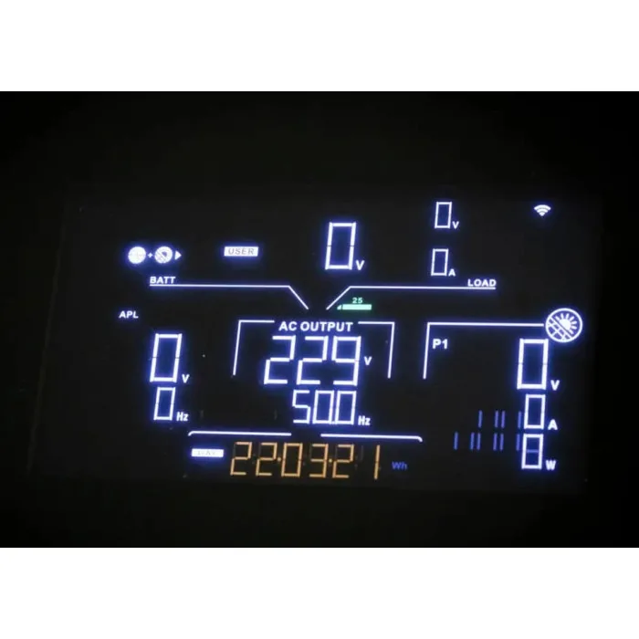 Гібридне ДБЖ 11000 Вт, 48В + 2МППТ, ISMPPT BFP 11000+wifi+parallel kit, AXIOMA energy - Зображення 12