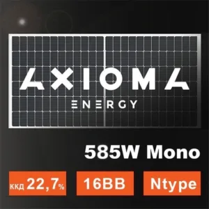 Сонячна батарея AXIOMA energy N-type AXM144-16-182-585N 585Вт