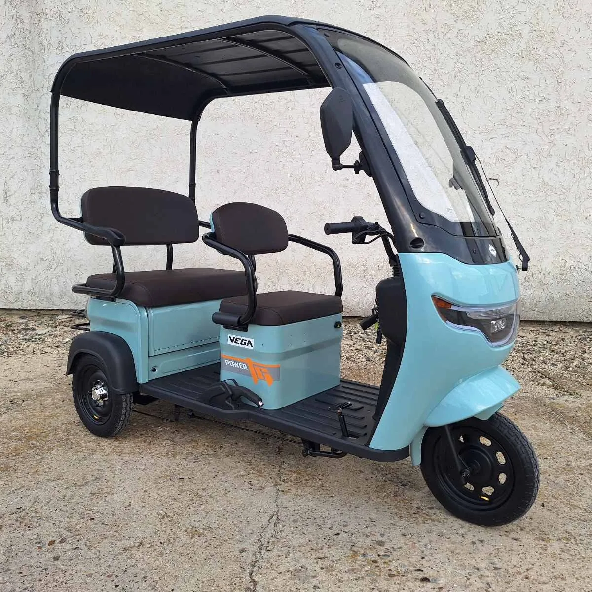 Пасажирський електричний скутер HELP CANOPY 650 (Blue), Vega