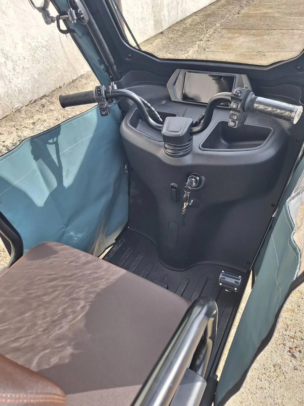 Пасажирський електричний скутер HELP CANOPY 650 (Blue), Vega - Зображення 13