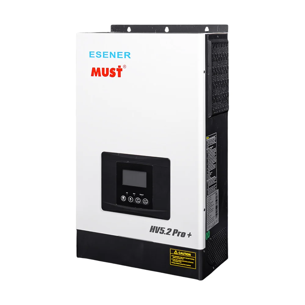 Автономний високочастотний інвертор 5.2 кВт Must PV18-5248 PRO DC48V - 5.2KVA/5200W WiFi - Зображення 3