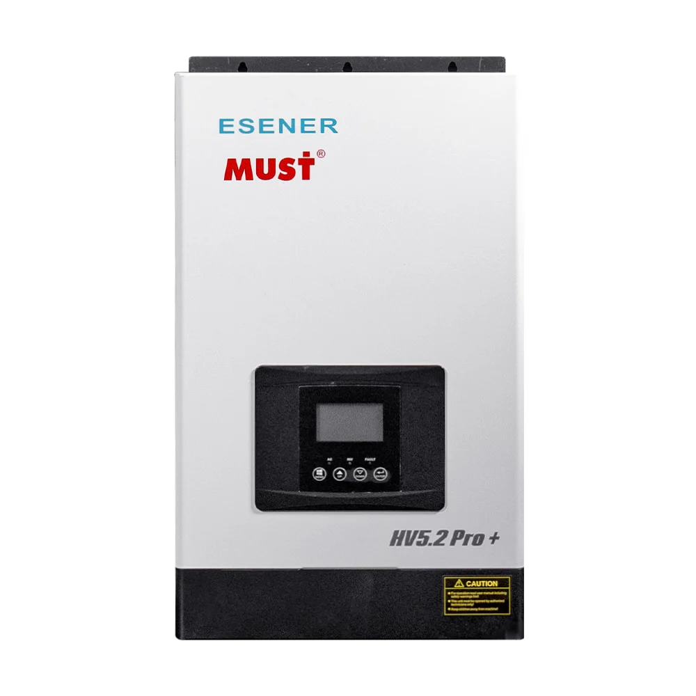 Автономний високочастотний інвертор 5.2 кВт Must PV18-5248 PRO DC48V - 5.2KVA/5200W WiFi - Зображення 4