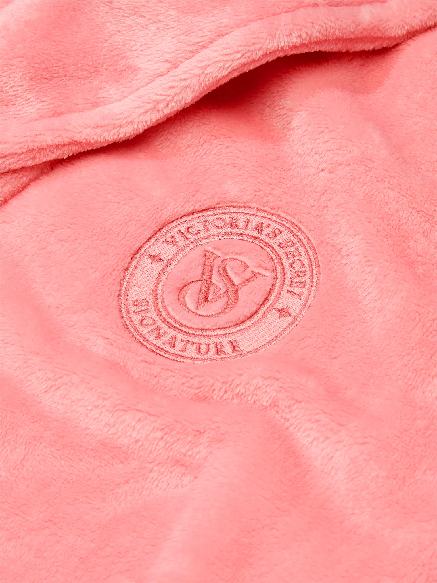 Халат теплий Short Cozy Robe, рожевий, XS/S, Victoria's Secret - Зображення 2