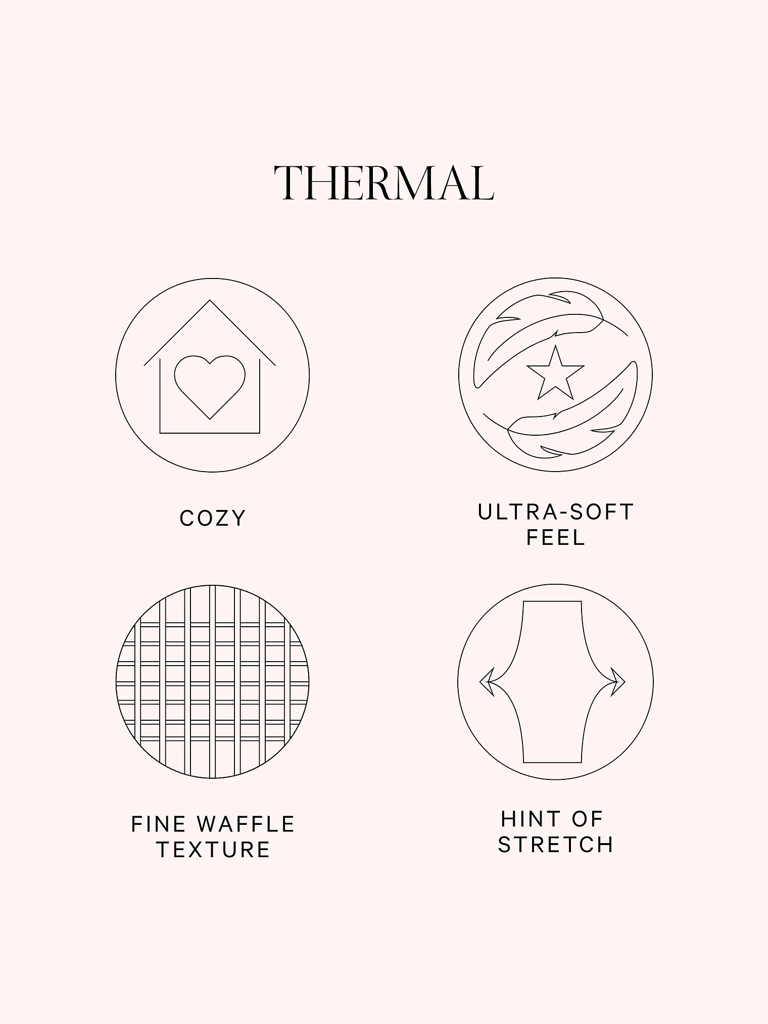 Термо піжама с шортами Thermal Short PJ Set, рожева, S, Victoria's Secret - Зображення 2
