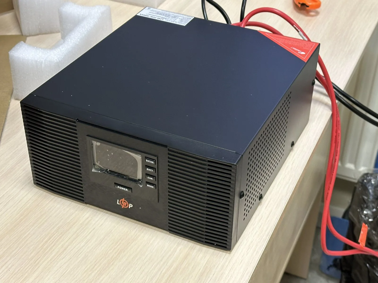 ДБЖ з правильною синусоїдою 12 V LPM-PSW-1500VA (1050 Вт), LogicPower - Зображення 9
