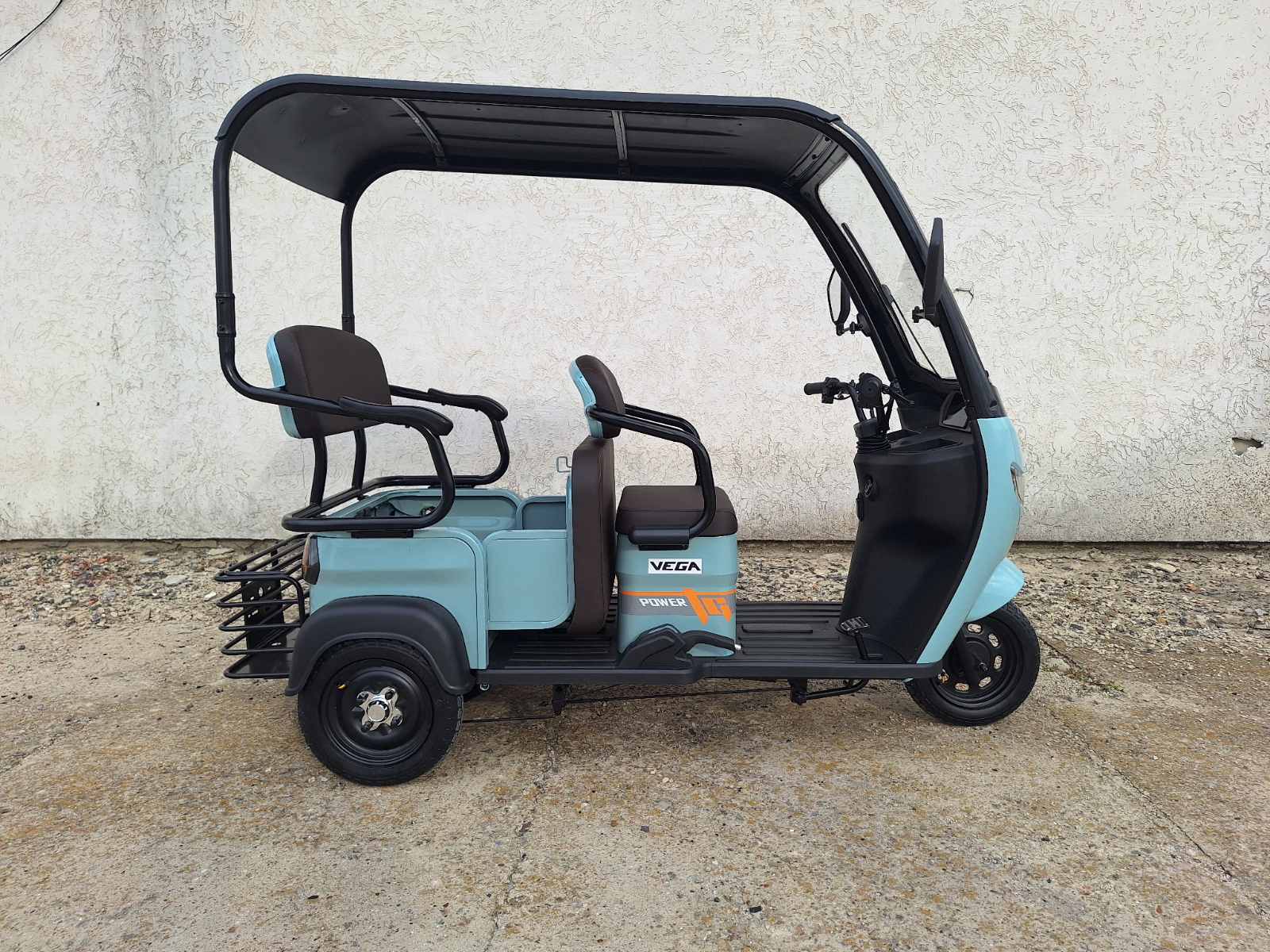 Пасажирський електричний скутер HELP CANOPY 650 (Blue), Vega - Зображення 2