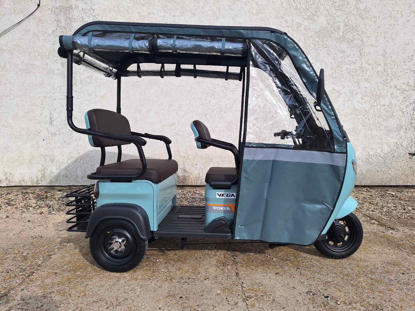 Пасажирський електричний скутер HELP CANOPY 650 (Blue), Vega - Зображення 12