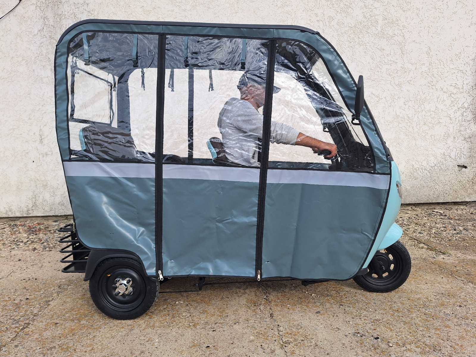 Пасажирський електричний скутер HELP CANOPY 650 (Blue), Vega - Зображення 15