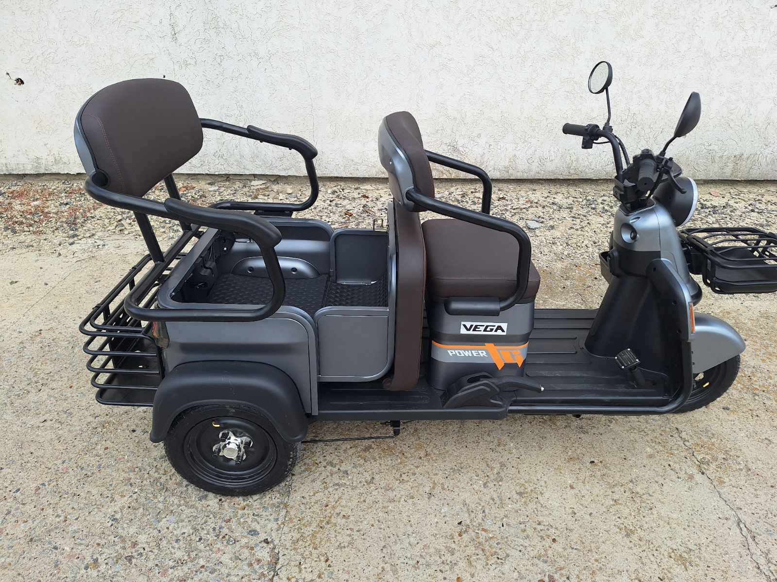Пасажирський електроскутер HELP 650 new (Grey), Vega - Зображення 7