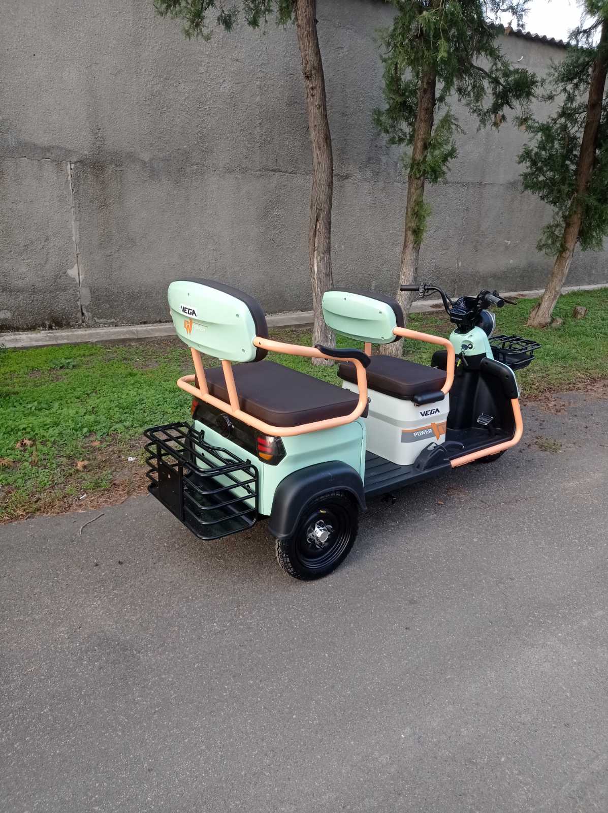 Пасажирський електроскутер HELP 650 new (Grey), Vega - Зображення 15