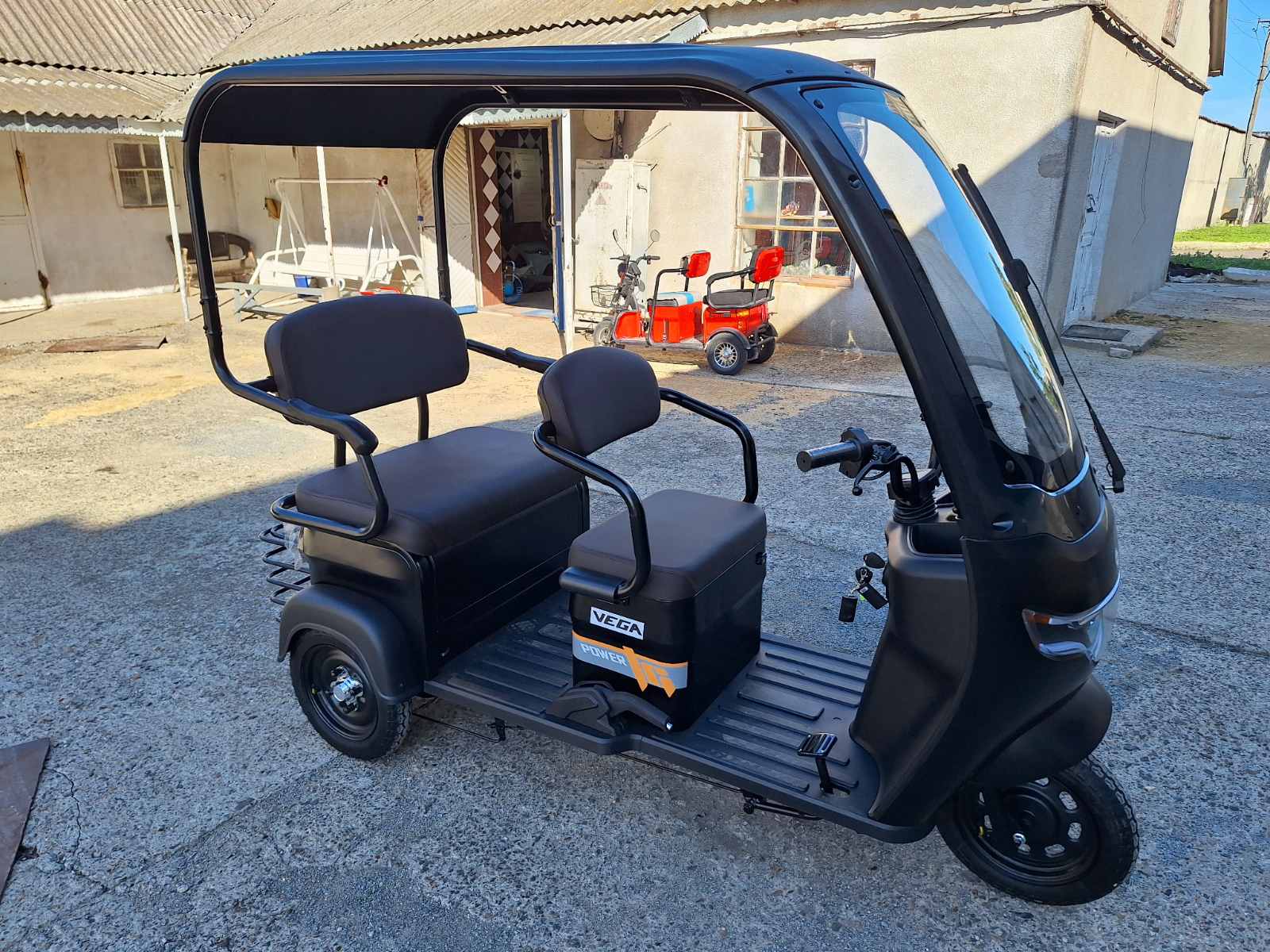 Пасажирський електричний скутер HELP CANOPY 650 (Blue), Vega - Зображення 21