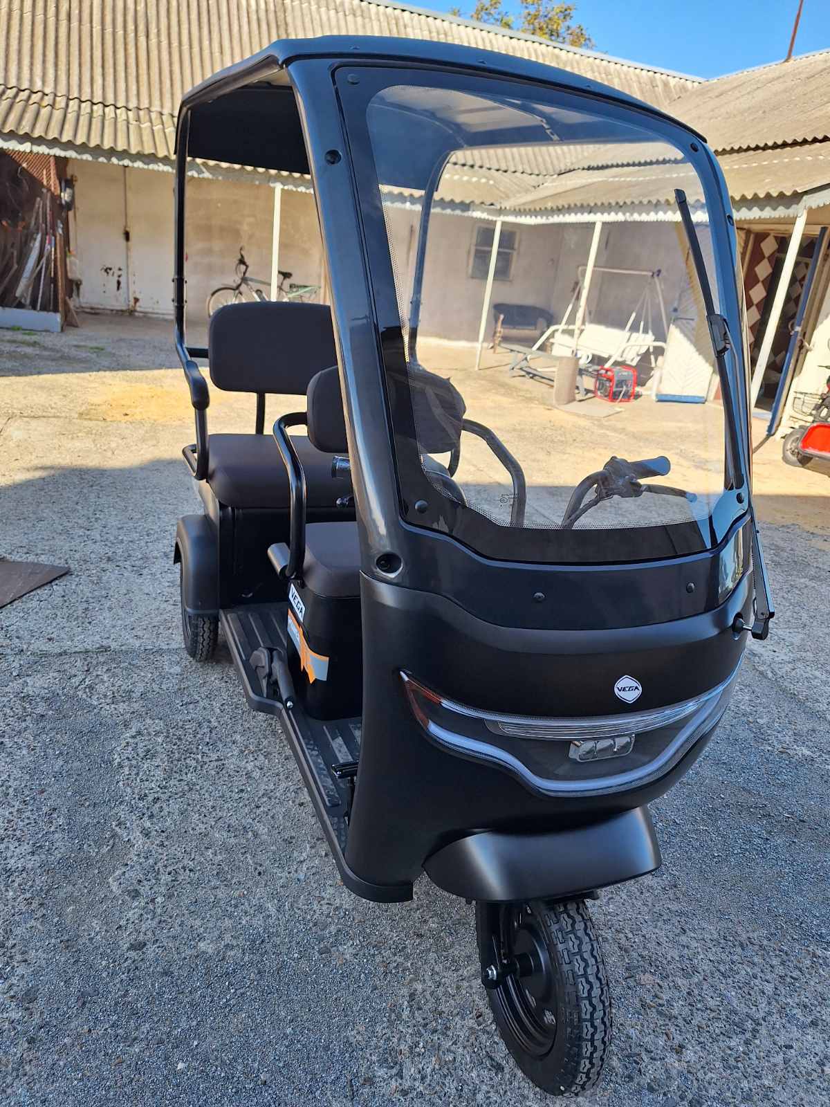 Пасажирський електричний скутер HELP CANOPY 650 (Blue), Vega - Зображення 22