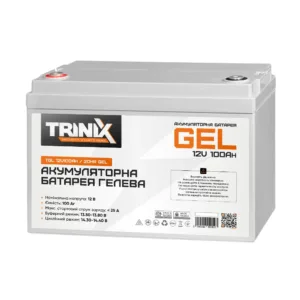 Акумуляторна батарея гелева 100 Аг 12 В TGL12V100Ah/20Hr GEL, Trinix