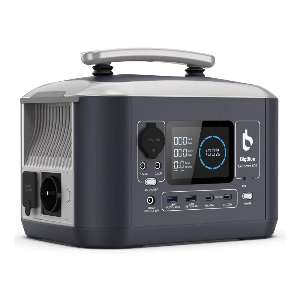 Портативна зарядна станція 600 Вт BigBlue CP600 537.6 Wh