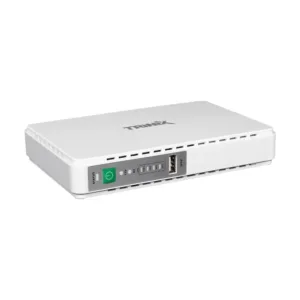 ДБЖ для роутера і медіаконвертера DC UPS Trinix TRX-MUPS-1748 PoE (10000 mAh) 5V/9V/12V/24V/48V/PoE 1Gbps, Li-ion 4*2.5 Ah