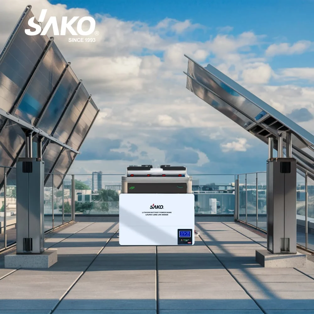 Акумуляторна батарея 100 Аг 51.2 В 5120 Втг Sako SK-51.2V100Ah Li-Wall series LiFePo4 - Зображення 12