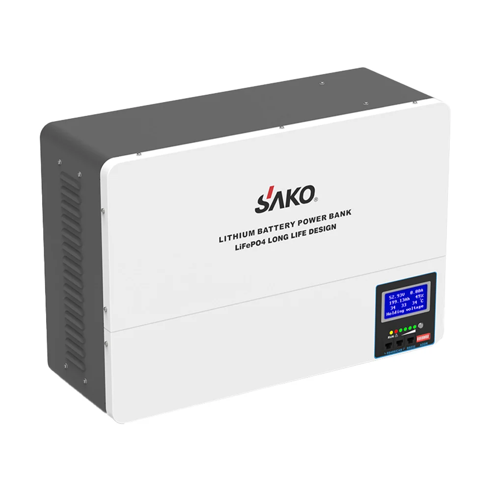 Акумуляторна батарея 100 Аг 51.2 В 5120 Втг Sako SK-51.2V100Ah Li-Wall series LiFePo4 - Зображення 4