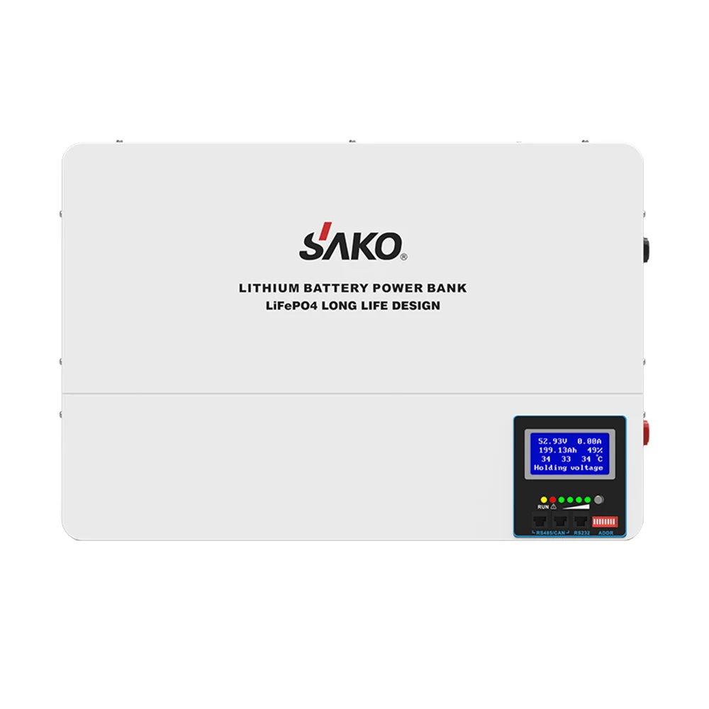 Акумуляторна батарея 100 Аг 51.2 В 5120 Втг Sako SK-51.2V100Ah Li-Wall series LiFePo4 - Зображення 5