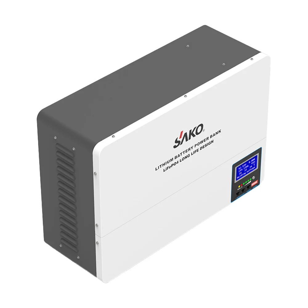 Акумуляторна батарея 100 Аг 51.2 В 5120 Втг Sako SK-51.2V100Ah Li-Wall series LiFePo4 - Зображення 6
