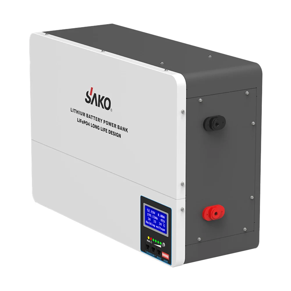 Акумуляторна батарея 100 Аг 51.2 В 5120 Втг Sako SK-51.2V100Ah Li-Wall series LiFePo4 - Зображення 7