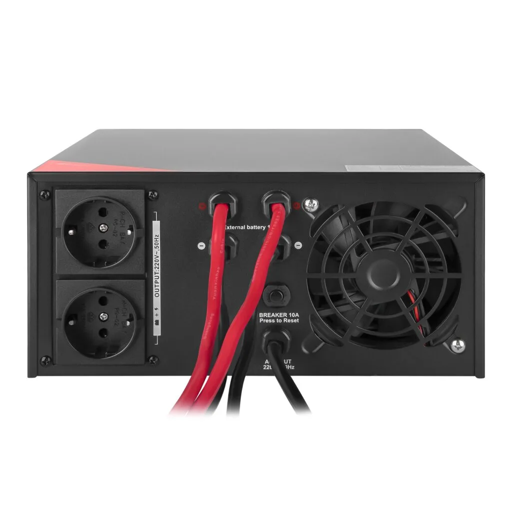 ДБЖ 1050 Вт з правильною синусоїдою 12 V LPM-PSW-1500VA, LogicPower (New) - Зображення 10