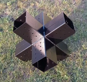 З'єднувач бруса №9.1, 100 мм