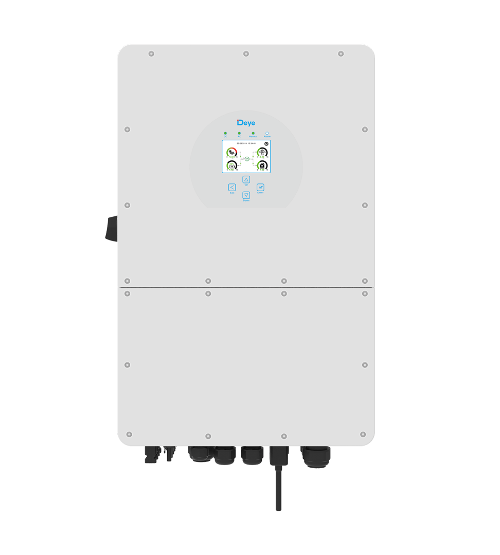 Інвертор гібридний Deye 20 кВт SUN-20K-SG01HP3-EU-AM2 (3 ф, MPPT:2)