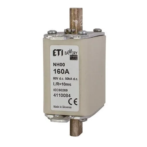 Запобіжник ETI NH-00 Battery 160A 80V DC