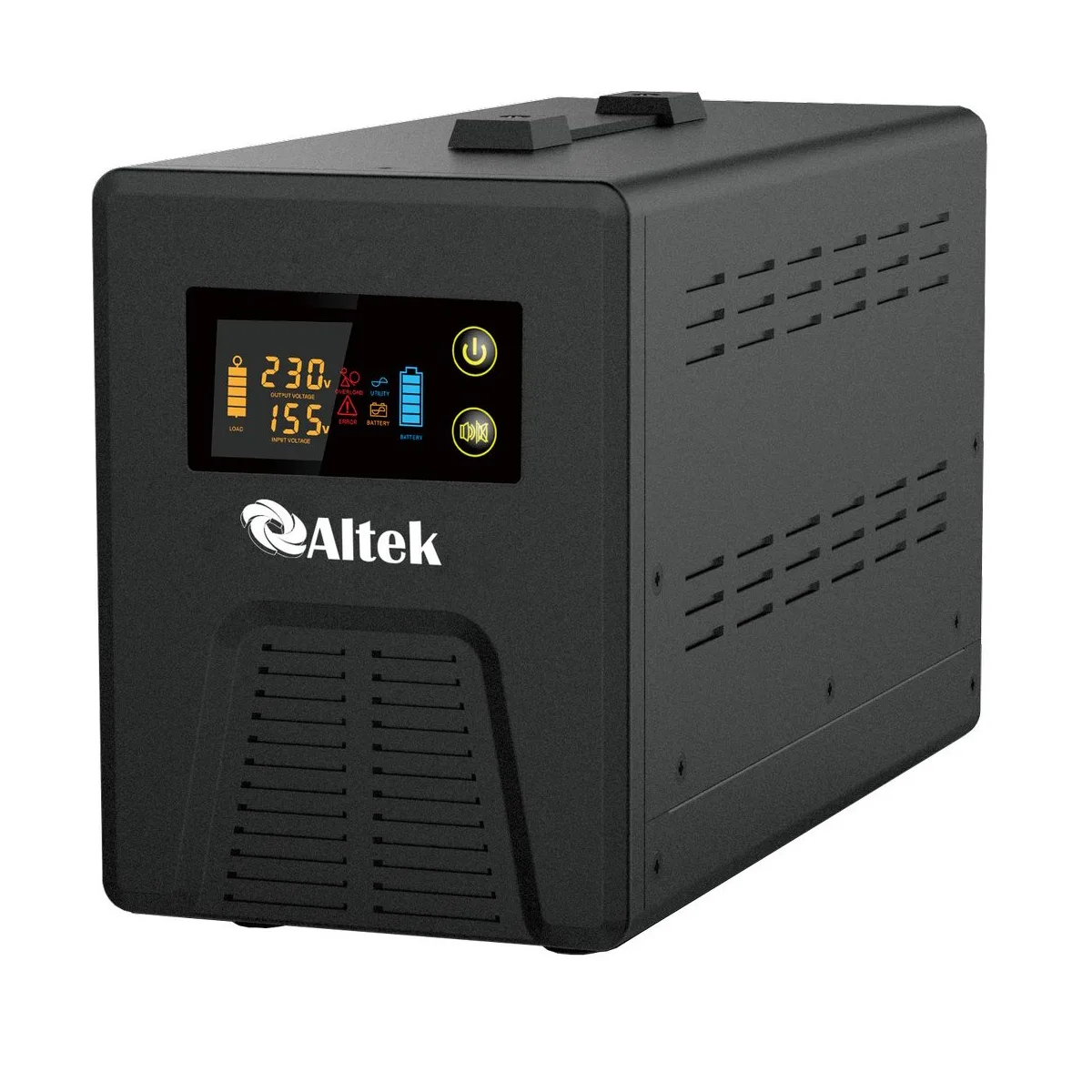 Автономний перетворювач напруги з зарядним пристроєм ALTEK ASU12 1200VA/800W DC12V