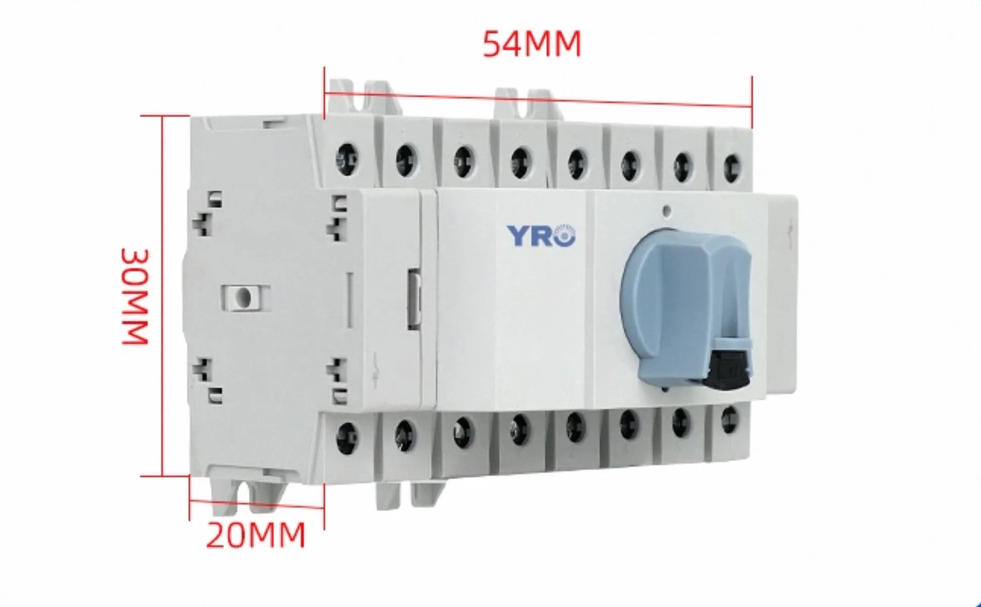 Перемикач трипозиційний YRO YRAS80-DB63R-4 - Зображення 6