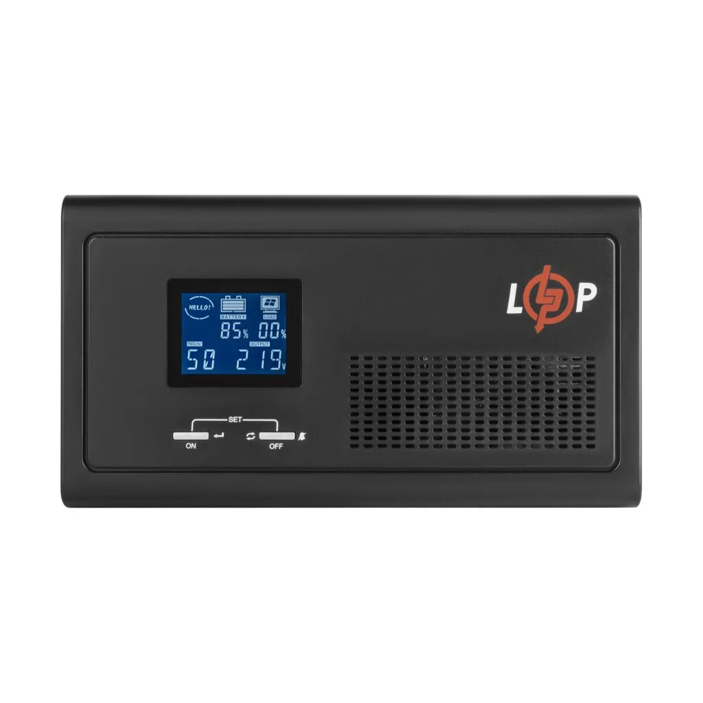 ДБЖ з правильною синусоїдою 12V LPE-B-PSW-1500VA+ (1000Вт) 1-40A - Зображення 2